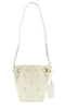 Roberto Cavalli HXLPBO 010 White Bucket Bag