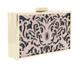 Roberto Cavalli HXLPB3 D96 Nude/Black Box Clutch