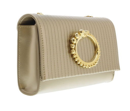 Roberto Cavalli HXLPB9 100 Gold Shoulder Bag