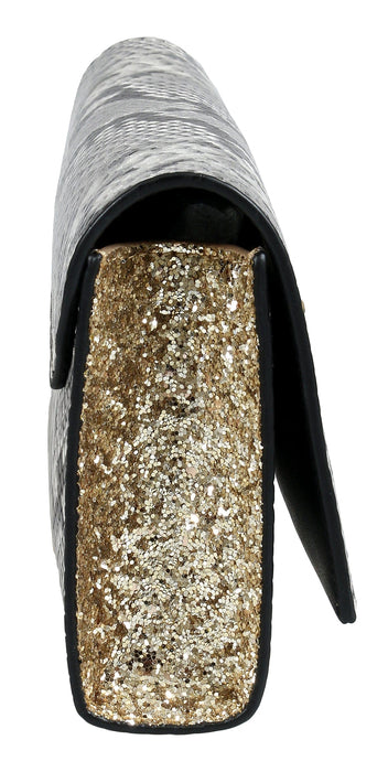 Roberto Cavalli HXLPDM 001 Grey Shoulder Bag