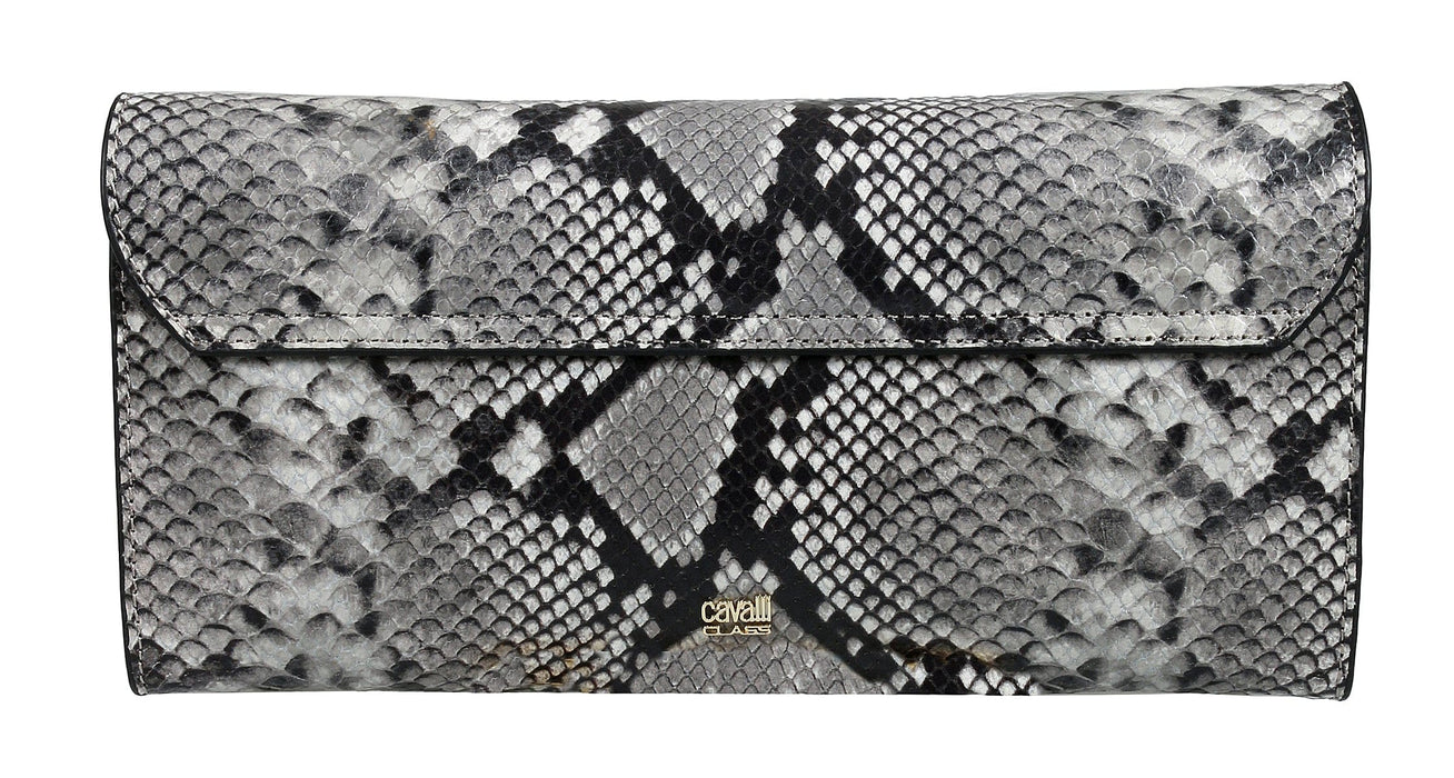 Roberto Cavalli HXLPDM 001 Grey Shoulder Bag