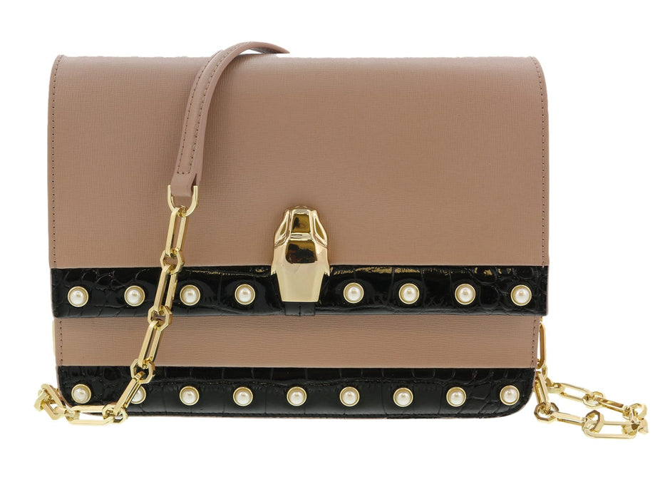 Roberto Cavalli HXLPGZ 020 Nude Shoulder Bag