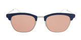 Fendi FF0228/S 0J2B Silver Red Rectangle Sunglasses