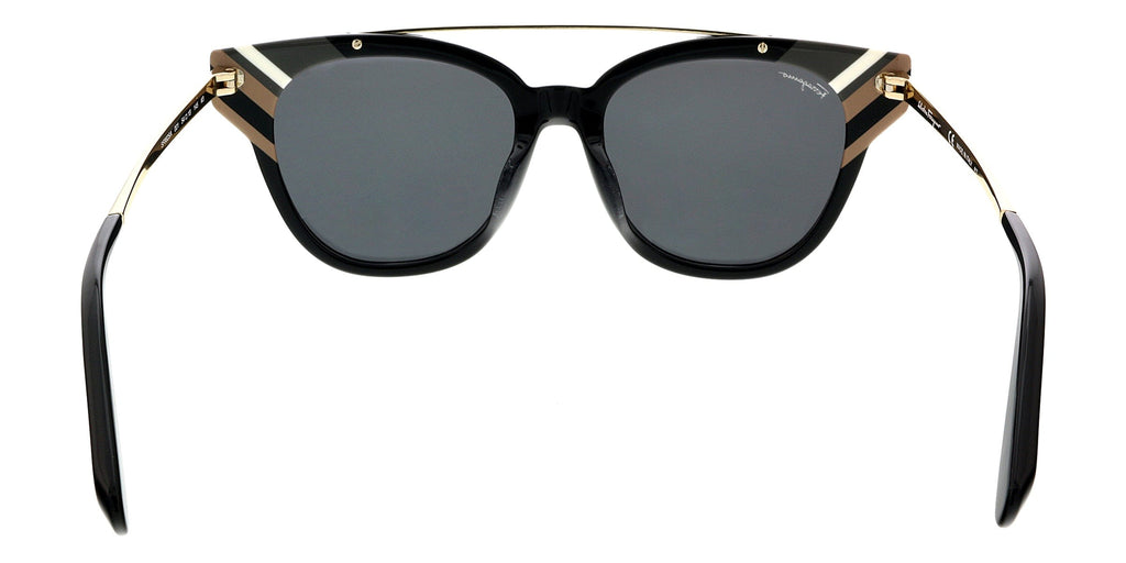 Salvatore Ferragamo SF882SA 001 Black Cat Eye Sunglasses