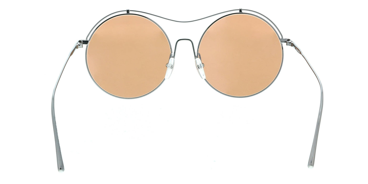 Calvin Klein CK2161S 060 Shiny Gunmetal Round Sunglasses