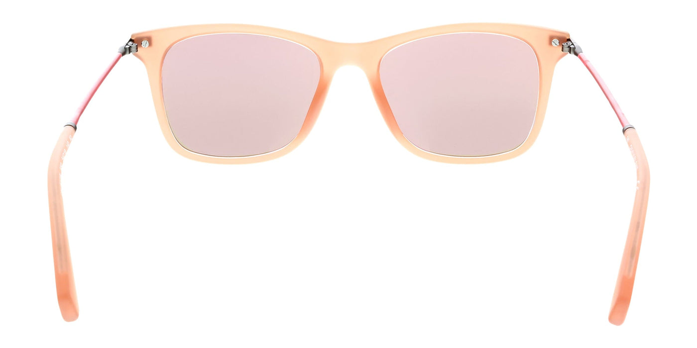 Calvin Klein CKJ512S 650 Matte Peach Round Sunglasses