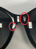 Michael Kors MK2034 320411 Island Tropics Black Round Sunglasses