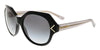 Tory Burch  Black Round Sunglasses