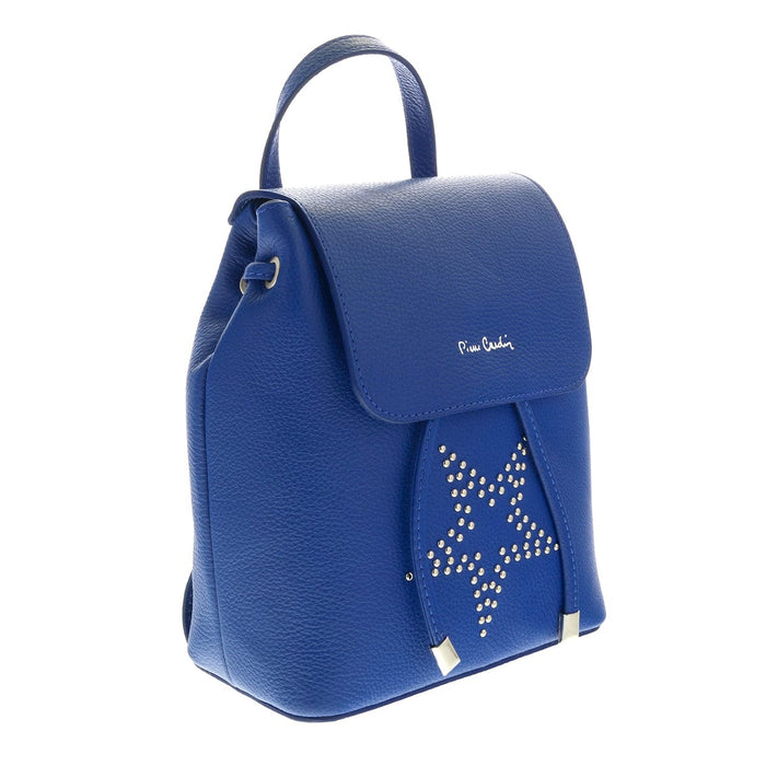 Pierre Cardin 1744 AZZURRO Royal Blue Backpack Handbags
