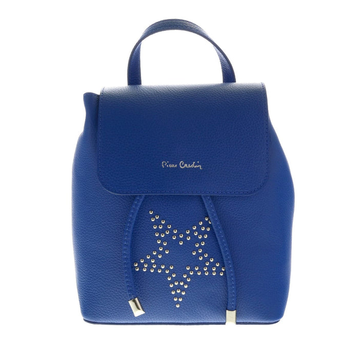 Pierre Cardin 1744 AZZURRO Royal Blue Backpack Handbags