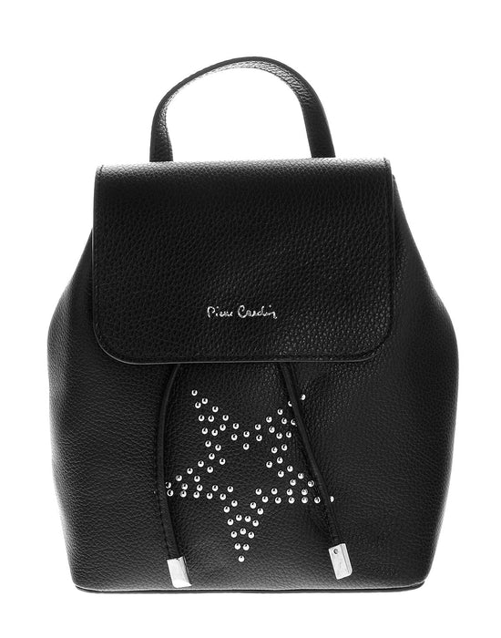 Pierre Cardin 1744 NERO Black Backpack Handbags