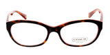 Coach HC6041F 5115 KRISTEN Tortoise/Pink Oval Eyeglasses