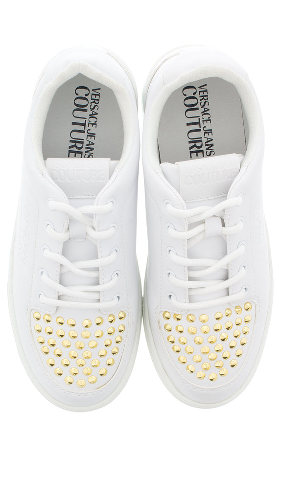 Versace Jeans Couture KIM White/Gold Sneakers