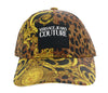 Versace Jeans Couture Black/Gold Mid Visor Leo Baroque Cap