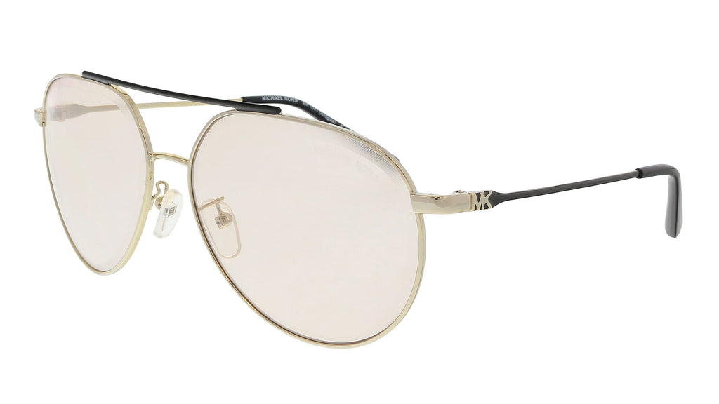Michael Kors  Pale Gold Aviator Sunglasses