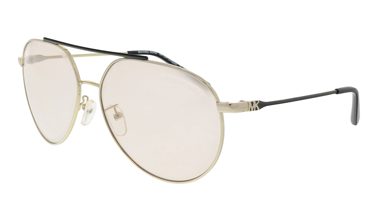 Michael Kors 0MK1041 Antigua 101473 Pale Gold Aviator Sunglasses