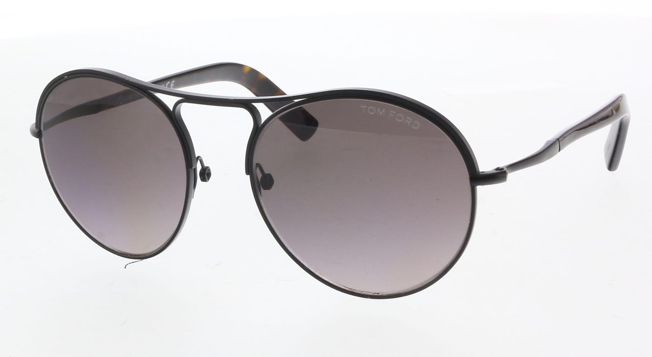 Damaged/ Store Return Tom Ford FT0449 05K Jessie Black Aviator Sunglasses