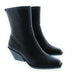 Armani Exchange Women's Black Pointed-Toe Ankle Boots-9.5