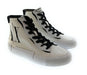 Armani Exchange Women's White and Black Logo High-Top Sneakers-6