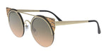 Bulgari BV6088 202218 Matte Pale Gold Cat eye Sunglasses
