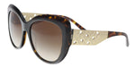 Bulgari BV8198B 544113 Dark Havana Butterfly Sunglasses