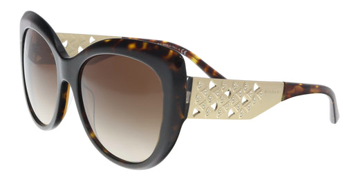Bulgari BV8198B 544113 Dark Havana Butterfly Sunglasses