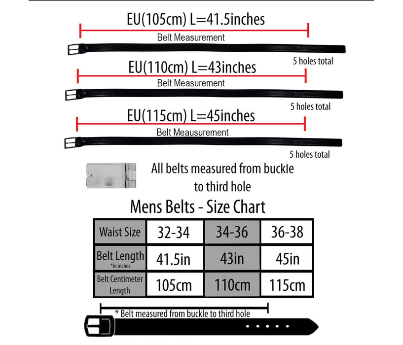 Romeo Gigli C974/35S T.MORO Dark Brown Leather Adjustable Mens Belt