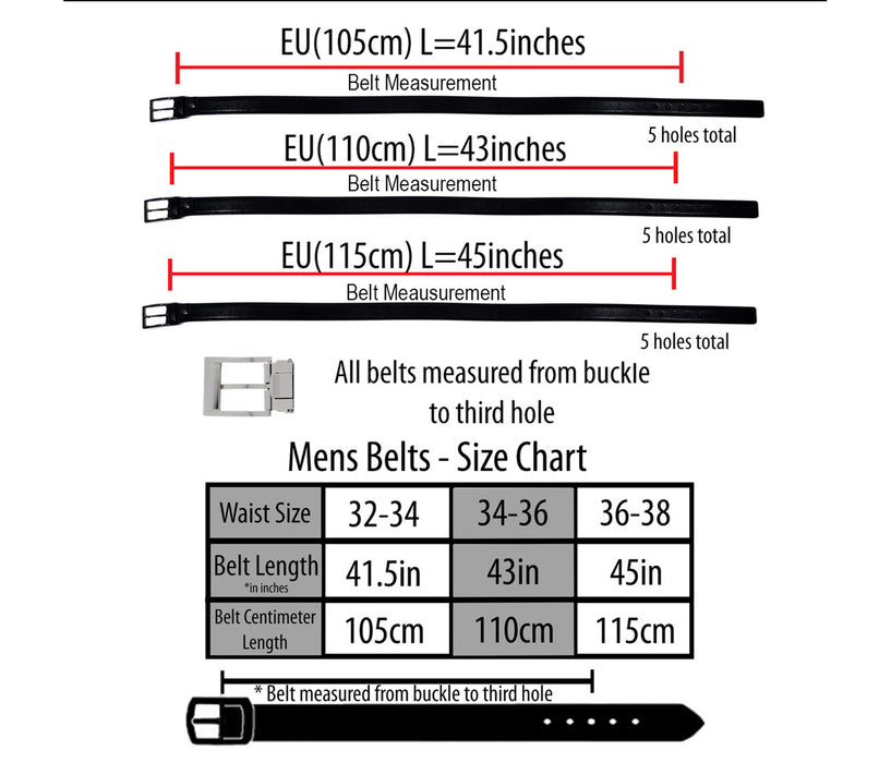 Romeo Gigli C856/35S NERO Black Leather Adjustable Mens Belt