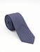 Canali Blue Geometric Pattern 100% Silk Tie
