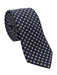Canali Blue Diamond Pattern 100% Silk Tie