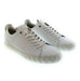 Emporio Armani Men's White Leather Geometric-Sole Low-Top Sneakers-10