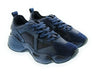 Emporio Armani Men's Blue Green Mixed-Material Chunky Sneakers-10