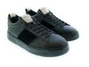Emporio Armani Men's Black Contrast-Panel Low-Top Sneakers-10