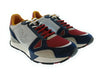 Emporio Armani Men's Grey Multicolor Retro Runner Sneakers-10