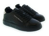 Emporio Armani Men's Black White Logo Low-Top Sneakers-7