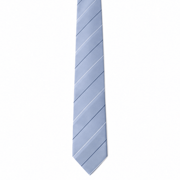 Emporio Armani Silk Violet Striped 3in Tie – Made in Italy