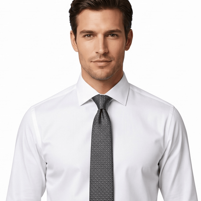 Emporio Armani Silk Purple Star 3in Tie – Made in Italy