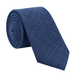 Emporio Armani 100% Silk Navy Blue Crosshatch Tie - Made in Italy