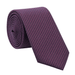 Emporio Armani 100% Silk Burgundy Diagonal Stripe Tie - Made in Italy
