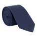Emporio Armani 100% Silk Navy Blue Micro Dot Tie - Made in Italy