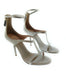 Emporio Armani Women's Sand Strappy Stiletto Sandals-7.5