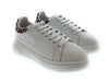 Emporio Armani Women's White Leather Low-Top Sneakers-6.5