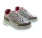 Emporio Armani Women's White Grey Textured-Sole Sneakers-6.5