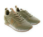 Emporio Armani Women's Beige Mesh Runner Sneakers-6