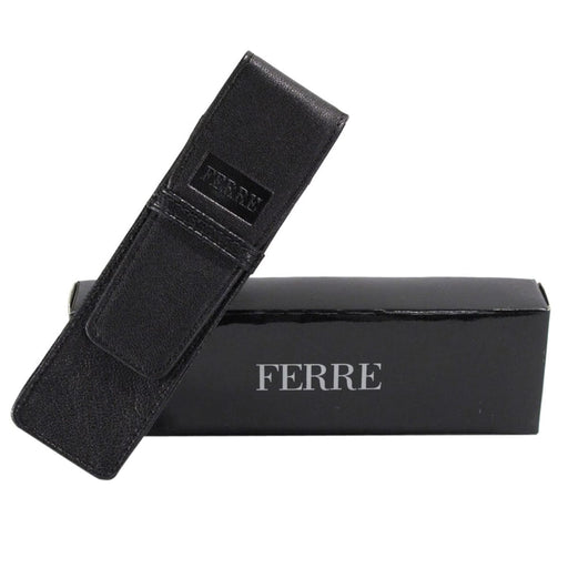 Gianfranco Ferre GF 1006 NERO 001 Black Soft Flap 2 Pen holder