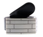 HS Collection HSB 3099  Black/Brown Reversible/Adjustable Mens Belt