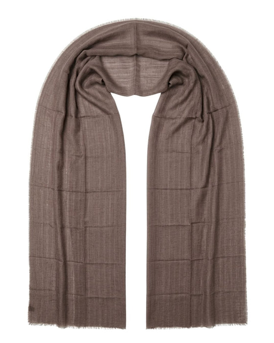 Lanvin Auburn Luxurious Modern Cashmere Blend Scarf