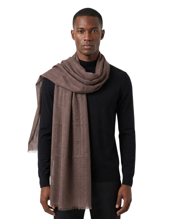Lanvin Auburn Luxurious Modern Cashmere Blend Scarf