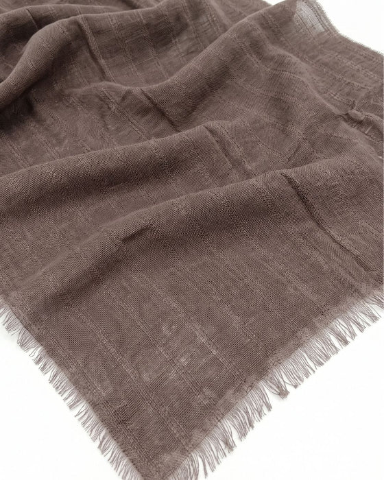 Lanvin Auburn Luxurious Modern Cashmere Blend Scarf