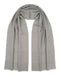 Lanvin Taupe Luxurious Modern Cashmere SIlk Blend Scarf